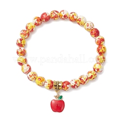 Alloy Enamel Charm Bracelets&nbsp;BJEW-JB12406
