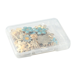 40Pcs 10 Styles Alloy Enamel Pendants&nbsp;ENAM-FS0002-32