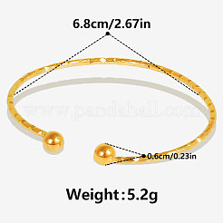 Stylish 304 Stainless Steel Cuff Bangles&nbsp;SF9241-2