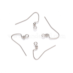Tarnish Resistant 304 Stainless Steel Earring Hooks&nbsp;STAS-S111-010
