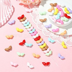 50Pcs 10 Colors Opaque Acrylic Beads&nbsp;MACR-CJ0002-39
