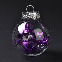 Christmas Themed Pendant Decorations&nbsp;HJEW-P011-D04