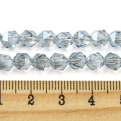 Electroplate Glass Beads Strands&nbsp;EGLA-K061-07A-PL02
