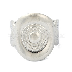 304 Stainless Steel Cuff Rings&nbsp;RJEW-M019-08P