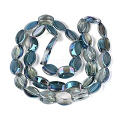 Electroplate Glass Beads Strands&nbsp;EGLA-Q134-02A-B04