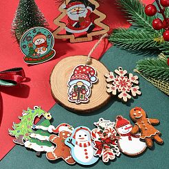 Christmas Themed Pendant Decorations&nbsp;DIY-YW0010-68