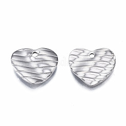 Non-Tarnish 304 Stainless Steel Charms&nbsp;STAS-S080-055P-NR