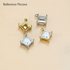 304 Stainless Steel Rhinestone Claw Settings&nbsp;STAS-U042-03B-G