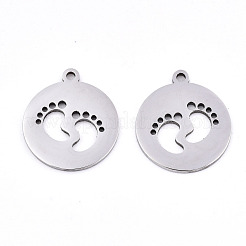 Jewelry Non-Tarnish 201 Stainless Steel Pendants&nbsp;STAS-S081-008