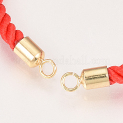 Nylon Cord Bracelet Making&nbsp;MAK-S058-02G