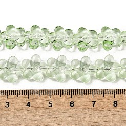 Transparent Glass Beads Strands&nbsp;GLAA-H038-02B