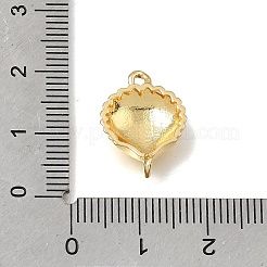 Ocean Brass Shell Shaped Links Connector Charms&nbsp;KK-K427-03G