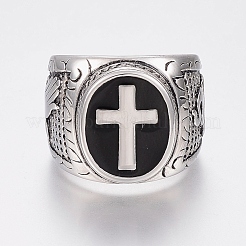 304 Stainless Steel Finger Rings&nbsp;RJEW-G091-22-AS