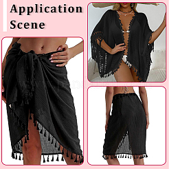 Polycotton Chiffon Skirt Accessories&nbsp;AJEW-WH20077-044B