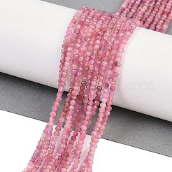 Natural Pink Tourmaline Beads Strands&nbsp;G-F782-A04-01