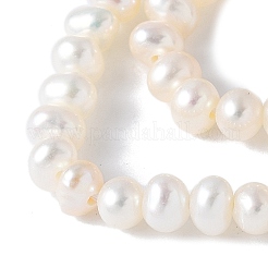 Natural Cultured Freshwater Pearl Beads Strands&nbsp;PEAR-I007-07K-06