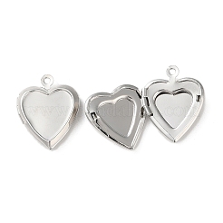 Rack Plating Brass Locket Pendants&nbsp;KK-G489-03P