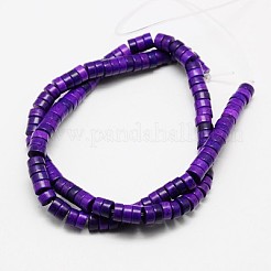 Synthetic Turquoise Beads Strands&nbsp;TURQ-G110-5x3mm-03