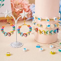 130Pcs 13 Style Weather Theme Handmade Polymer Clay Beads&nbsp;CLAY-TA0001-19
