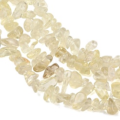 Natural Lemon Quartz(Heated) Beads Strands&nbsp;GG-NH0005-A01-01