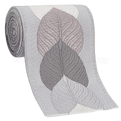 3M Polyester Jacquard Leaf Ribbon for Garment Accessories&nbsp;OCOR-CY0002-12D