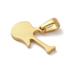 PVD Vacuum Plating 304 Stainless Steel Pendants&nbsp;STAS-B053-15G