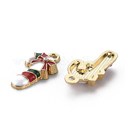 Alloy Enamel Pendants&nbsp;LS-ENAM-S126-090-NR