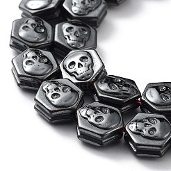 Synthetic Non-Magnetic Hematite Beads Strands&nbsp;G-H303-B06