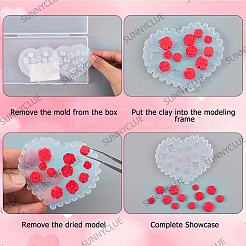 4Pcs 4 Styles Silicone Carved Molds&nbsp;MRMJ-SC0001-47A