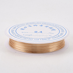 Round Copper Jewelry Wire&nbsp;CWIR-Q006-0.4mm-KC