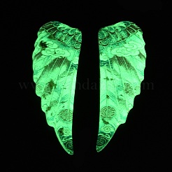 Luminous Transparent Epoxy Resin Pendants&nbsp;RE-CBAE738-03A