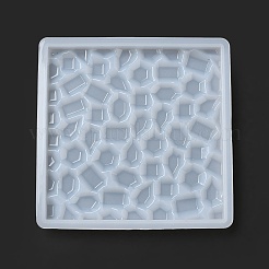 Silicone Diamond Texture Cup Mat Molds&nbsp;LS-DIY-C061-04B