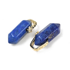 Natural Lapis Lazuli Double Terminal Pendants&nbsp;GG-CBA4154-07G-04
