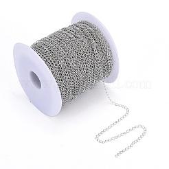 Brass Twisted Chains&nbsp;LS-CHC-Q001-5x4mm-P