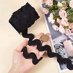 9 Yards Polyester Wavy Fringe Trim Ribbon&nbsp;OCOR-XCP0002-95B