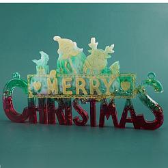Christmas DIY Pendant Silicone Molds&nbsp;X-DIY-D049-11