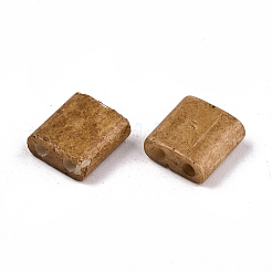 FGB 2-Hole Glass Seed Beads&nbsp;X-SEED-S031-L-ST1004F