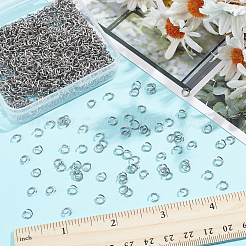 1000Pcs Tarnish Resistant 304 Stainless Steel Open Jump Rings&nbsp;STAS-LP0001-39P-03