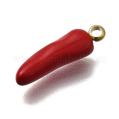 304 Stainless Steel Enamel Pendants&nbsp;STAS-Z163-22G-01