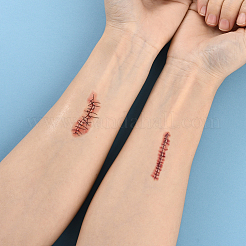 27Pcs Removable Scar Temporary Tattoos&nbsp;DIY-SP0005-66A