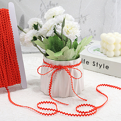40M Polyester Wavy Fringe Trim Ribbon&nbsp;OCOR-GF0004-39E