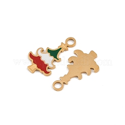304 Stainless Steel Enamel Pendants&nbsp;STAS-G357-01G-02