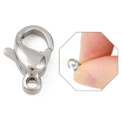 Tarnish Resistant 316 Surgical Stainless Steel Lobster Claw Clasps&nbsp;316-XX01
