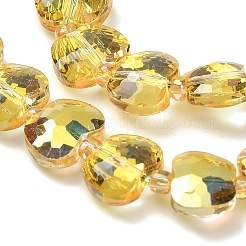 Electroplate Transparent Glass Beads&nbsp;EGLA-H112-03HP-02