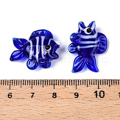 Handmade Lampwork Beads Strands&nbsp;LAMP-N024-35B