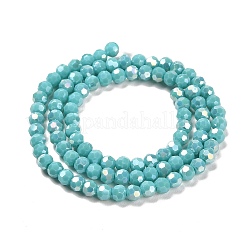 Opaque Glass Beads Stands&nbsp;EGLA-A035-P4mm-B12