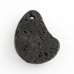 Natural Lava Rock Pendants&nbsp;G-S139-09