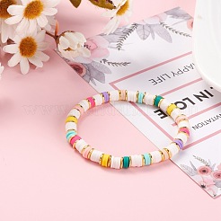 Heishi Surfer Bracelet&nbsp;BJEW-JB07119-03