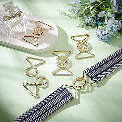 6Pcs Alloy Belt Buckles&nbsp;FIND-BC0004-73G