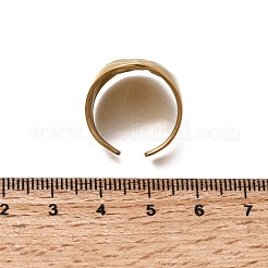 304 Stainless Steel Cuff Open Rings for Women&nbsp;RJEW-T034-04G